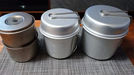 【未使用】ソロセットチタン+トレック900+トレック1400セット スノーピーク