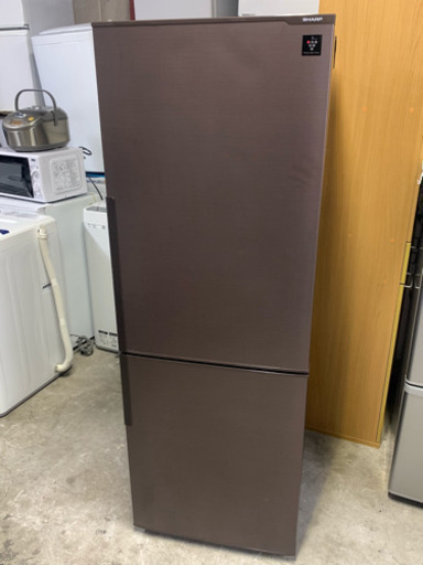 定価10万円 SHARP冷凍冷蔵庫 SJ-PD27A-t 2015年製