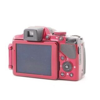 ◆自撮り＆スマホ転送◆ニコン クールピクス P520 レッド