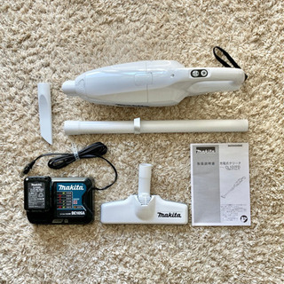 makita 掃除機 CL107FD 充電器付き