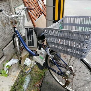値下げ！ブリジストン電動自転車※難あり☆中古としてご理解頂ける方 