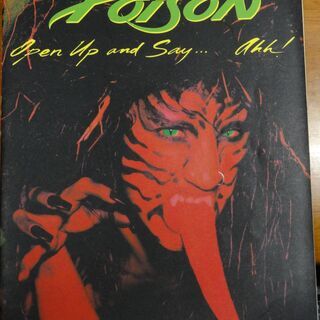 POISON★ポイズン  初めてのAHH　1988年　ギター、ベ...