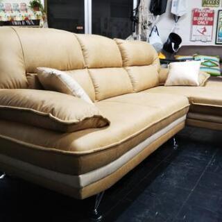 新品アウトレット特価❗️ヴィンテージ調カウチソファ