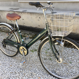 DACCARAT CRUZE 27インチ 6段変速 シティサイクル 中古 自転車