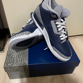 靴 【新品未使用】NIKE AIR JORDAN 3 MIDNIGHT NAVY (エアジョーダン3 