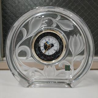HOYA クリスタル 置き時計