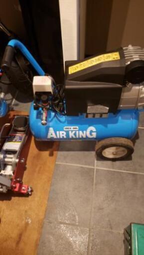 作動確認済　エアコンプレッサー　AIR KING
