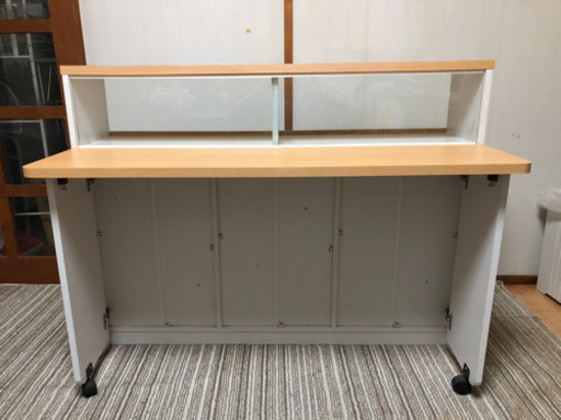 【長野市/引取限定】キッチンカウンター　カラーボックス　キッチン　シェルフ　棚