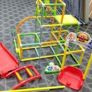 アンパンマン うちの子天才ブランコパークDX  おもちゃ  すべり台