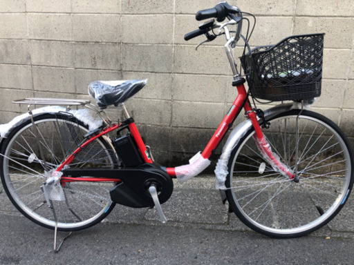 【電動自転車】新車（定価98000円）特売❗️パナソニック　ViVi SX26 8ahバッテリー　防犯登録込　若林自転車　SALE中❗️