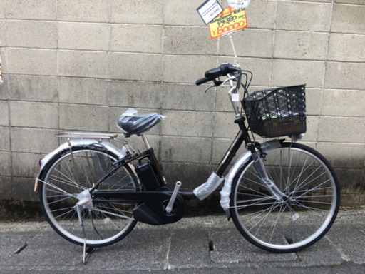 SALE❗️【電動自転車】新車（定価98000円）特売❗️　Panasonic ViVi SX 26 8ahバッテリー　若林自転車　膳所