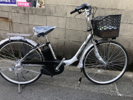 【電動自転車】新車　地域最安値❗️（定価105000円）❗️パナソニック　ViVi SX 若林自転車　唐崎店　SALE❗️