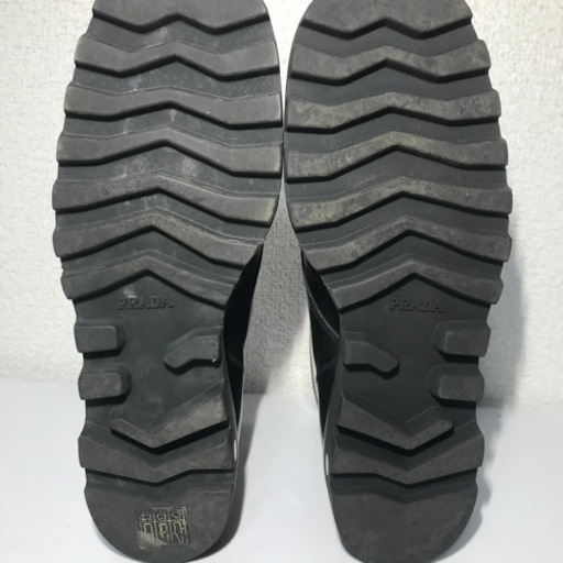 PRADA プラダ　チャッカブーツ　24cm ブラック　靴