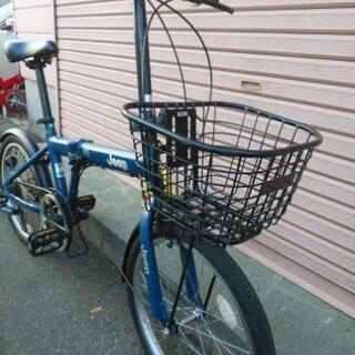 決まりました！防犯登録料込み。札幌市内配達無料中古Jeep折りたたみ20を