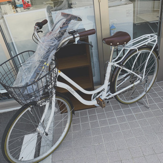 26インチ自転車　美品　空気入れ付き　熊本リサイクルショップen