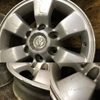 TOYOTA トヨタ ハイラックスサーフ 純正ホイール 16インチ 4本 7J6HPCD139.7+30 (VHI128) クレジットカード QR決済可能
