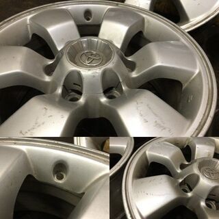 TOYOTA トヨタ ハイラックスサーフ 純正ホイール 16インチ 4本 7J6HPCD139.7+30 (VHI128) クレジットカード QR決済可能