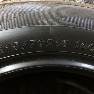 YOKOHAMA GEOLANDAR SUV 215/70R16 16インチ 夏タイヤ 4本 2018年製 バリ溝