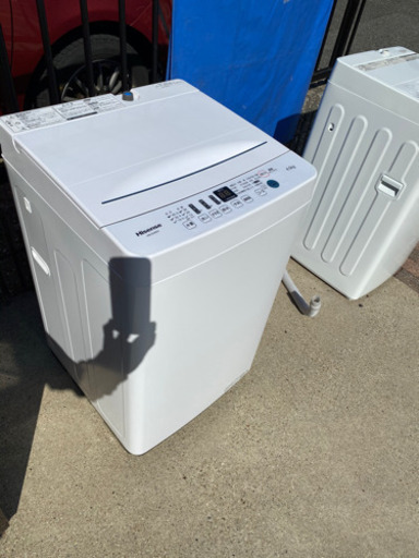 お薦め品‼️分解洗浄クリーニング済み ハイセンス洗濯機4.5kg 2020年