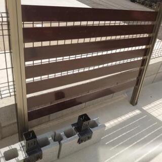 最終値下げ☆アルミフェンス☆2個セット☆総額39000円の品☆