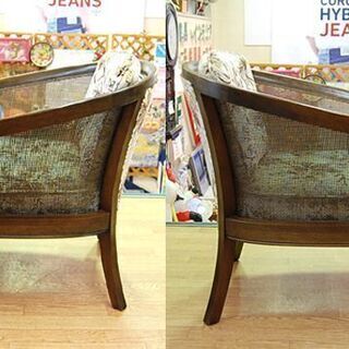 マルニ 地中海シリーズ 一人掛けソファ ニース アームチェア 籐 ラタン