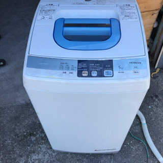 日立　全自動洗濯機　5kg洗い