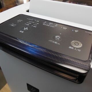 【販売終了しました。ありがとうございます。】SHARP　加湿空気清浄機　KI-HS40　2018年製　中古品　/　プラズマクラスター25000搭載　気化方式　花粉　ホコリ　空気清浄器