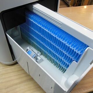 【販売終了しました。ありがとうございます。】SHARP　加湿空気清浄機　KI-HS40　2018年製　中古品　/　プラズマクラスター25000搭載　気化方式　花粉　ホコリ　空気清浄器