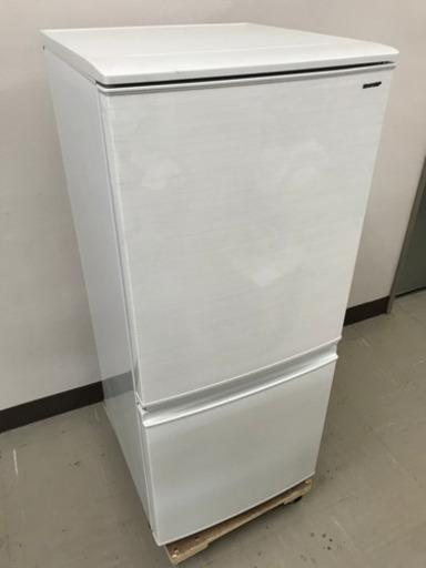 取引場所　南観音　K2103-276 シャープ　ノンフロン冷凍冷蔵庫　SJ-D14D-W 2018年製