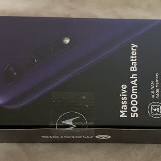 ○Motorola moto g8 power lite 4GB/64GB ロイヤルブルー○新品3/10