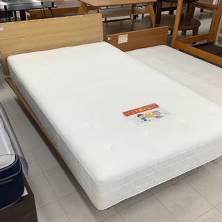 ご来店いただける方限定ﾍﾞｯﾄﾞﾌﾚｰﾑ 無印良品 ｾﾐﾀﾞﾌﾞﾙ ﾅﾁｭﾗﾙ ﾀﾓ材 木製