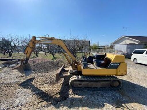 コマツ　ユンボ　PC20-6　油圧　ショベル　KOMATSU