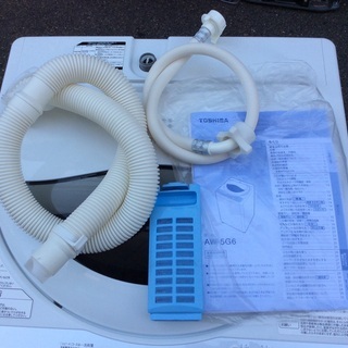 【RKGSE-492】特価！東芝/5kg/全自動洗濯機/AW-5G6/中古/2018年製/当社より近隣地域無料配達