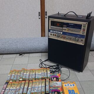 TOSHIBA 8トラ カラオケ カセットもご一緒に！