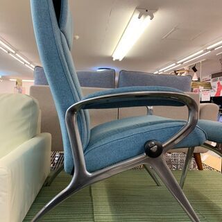 【カグマニア】【引き取り限定】エコーネス社　ストレスレス YOU James リクライニングチェア