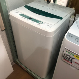 【リサイクルショップ八光　田上店　安心の3か月保証　配達・設置OK】ヤマダ電機オリジナル　全自動電気洗濯機　(4.5kg) HerbRelax YWM-T45A1(W)