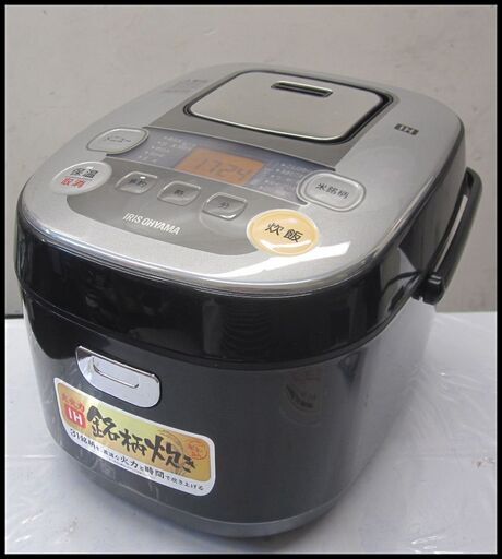 新生活！6600円 アイリスオーヤマ IH炊飯器 5合炊き 銘柄炊き分け 2017年製 ブラック
