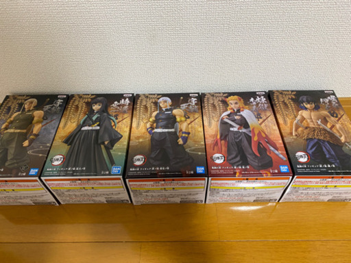 鬼滅の刃　フィギュアセット未開封　煉獄宇髄天元無一郎伊之助