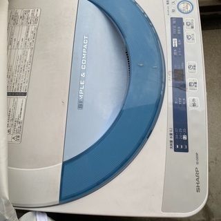 Sharp洗濯機(2015年製)0円