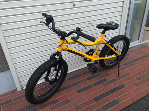 ほぼ未使用□HUMMER HM CRU206FAT / ハマー ファットバイク コンパクト 