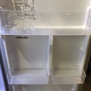 Hisense ハイセンス 2ドア ノンフロン冷凍冷蔵庫 227L（冷蔵174L、冷凍53L） HR-B2302 シルバー 2019年製 高年式