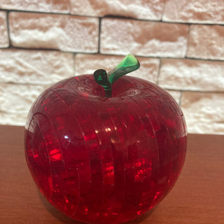 3Dパズル　りんご