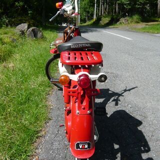 リトルホンダ モペット 原動機付自転車 昭和レトロ アンティーク 赤