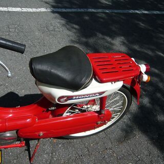 リトルホンダ　モペット　原動機付自転車　昭和レトロ　アンティーク　赤 リトルホンダ モペット 原動機付自転車 昭和レトロ アンティーク 赤