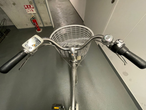 電動自転車　チャイルドシートつき