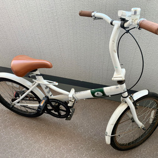 【0円】折りたたみ自転車 キャプテンスタッグ