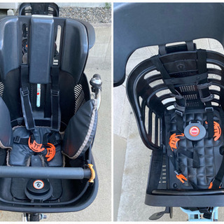 お引取先決まりました ☆ 丸石 ふらっかーず 子供乗せ 3人乗り 自転車 非電動