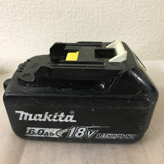 【ネット決済】マキタ バッテリー 18V 6アンペア ジャンク品