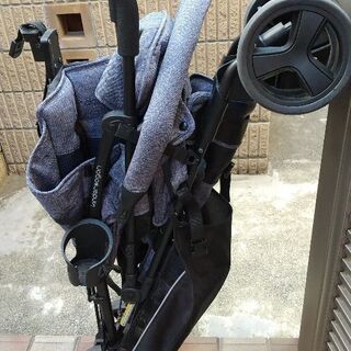 トイザらス限定カラー 日本育児 kinderwagon DUOシティ HOP 2人乗りベビーカー