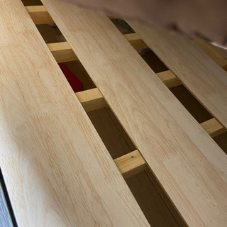 ダブルベッド　マットレス付き 組み立て可能です